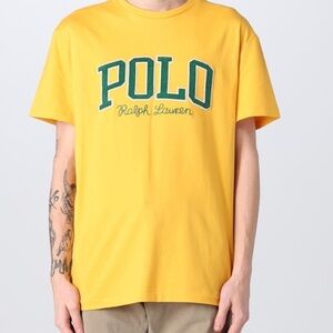 Polo Ralph Lauren EUC Sz 7 Yellow T-Shirt